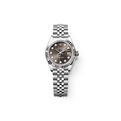 ROLEX LADY-DATEJUST OYSTER, 28 MM, OYSTERSTEEL AND WHITE GOLD 28MM M279174-0015